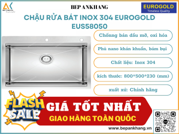 Chậu rửa bát chống xướt Eurogold EUS58050